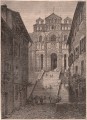 Gravure : Cathédrale du Puy-en-Velay