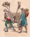 Gravure : Marchand de balais et chaudronnier