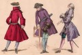 Gravure : Costumes français du XVIIIème siècle