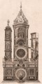 Gravure : Horloge astronomique de Strasbourg