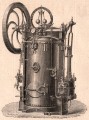 Gravure : Moteur à vapeur